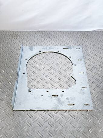 Montagebracket Für Serie SWB 2 2A Land Rover Aeroparts Capstan Winch Mounting Plate Galvanized 504246 Series 2 3 E Karosserie Zubehör